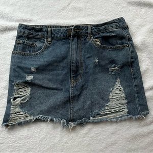 FOREVER 21 | Denim jean skirt